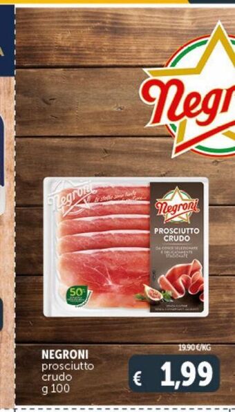 Deco Superstore Negroni prosciutto crudo g 100 offerta