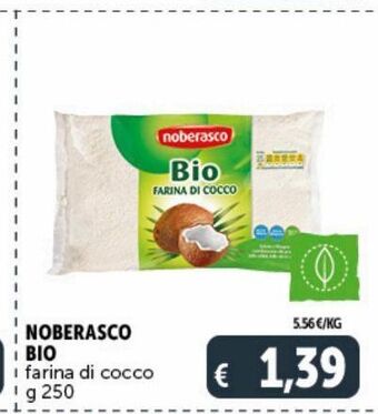 Deco Superstore Noberasco bio farina di cocco g 250 offerta