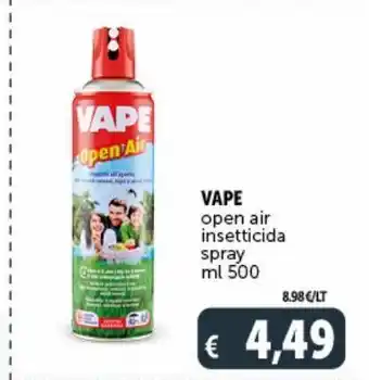 Vape open air insetticida spray ml 500
