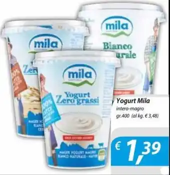 Mila Yogurt intero-magro gr.400