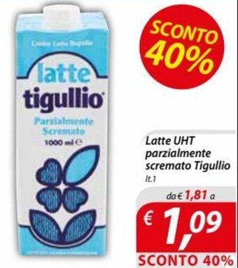 DiMeglio Latte UHT parzialmente scremato Tigullio lt.1 offerta