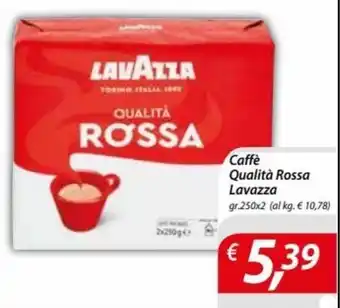 DiMeglio Lavazza Caffè Qualità Rossa gr.250x2 offerta