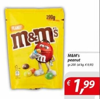 M&M's peanut gr.200