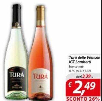 Turà delle Venezie IGT Lamberti bianco-rosè cl.75