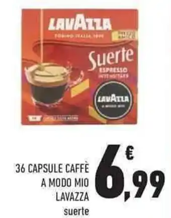 Lavazza 36 Capsule Caffè a Modo Mio suerte