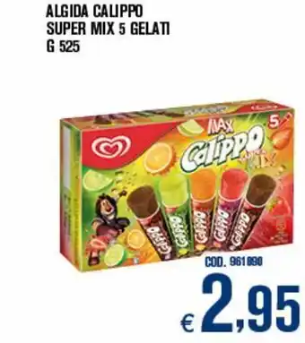 Adhoc Algida calippo super mix 5 gelati offerta