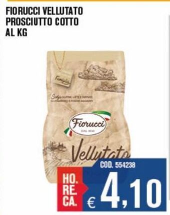 Adhoc Fiorucci vellutato prosciutto cotto offerta