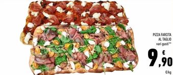 Conad Superstore Pizza farcita al taglio offerta