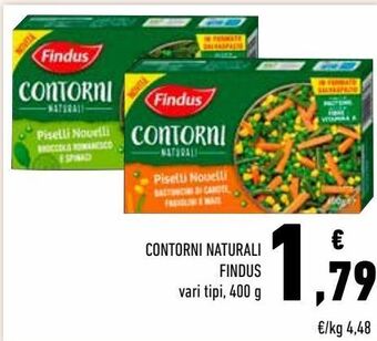 Conad Superstore Contorni naturali findus offerta