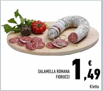 Conad Superstore Salamella romana fiorucci offerta