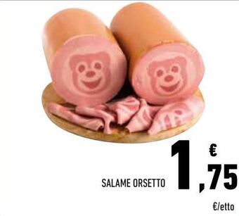 Conad Superstore Salame orsetto offerta