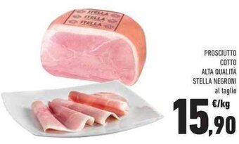 Conad City Prosciutto Cotto Alta Qualità Stella Negroni offerta