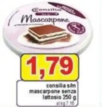 Pewex Consilia s/m mascarpone senza lattosio 250 g offerta