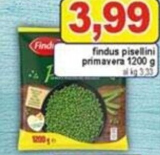 Pewex Findus pisellini primavera 1200 g offerta