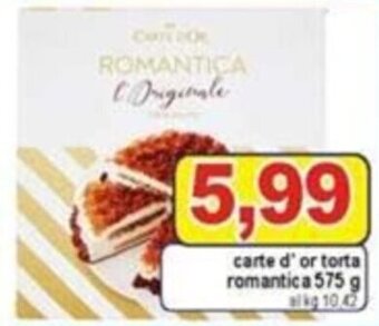 Carte d'Or torta romantica 575 g