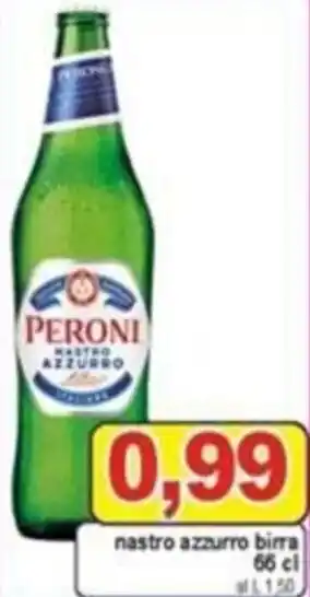 Pewex Peroni Nastro azzurro birra 66 cl offerta