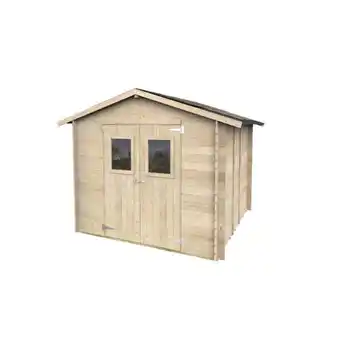 Brico Bravo Casetta da giardino in legno 19mm 248x248xh215cm box porta attrezzi hobby offerta
