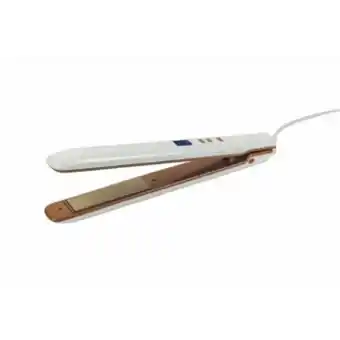 Piastra per capelli digitale in acciaio e