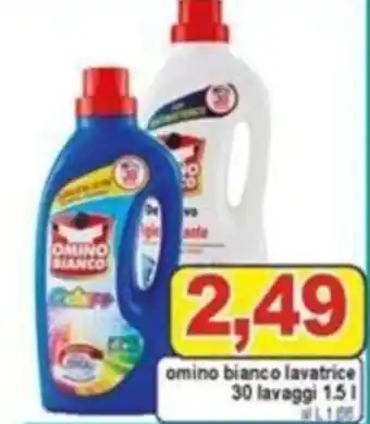 Omino Bianco lavatrice 30 lavaggi 1,5 l