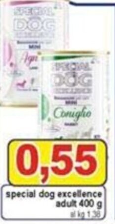 Pewex Special Dog Excellence adult 400 g offerta