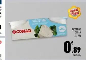 Conad Superstore Ricottine conad offerta
