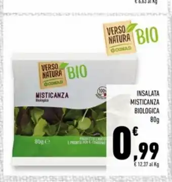 Conad Superstore Insalata misticanza biologica offerta