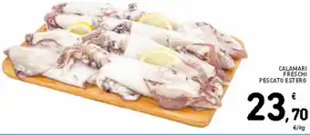 Spazio Conad Calamari freschi pescato estero offerta