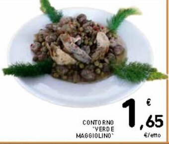 Spazio Conad Contorno 'verde maggiolino' offerta