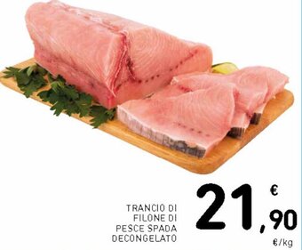 Spazio Conad Trancio di filone di pesce spada decongelato offerta
