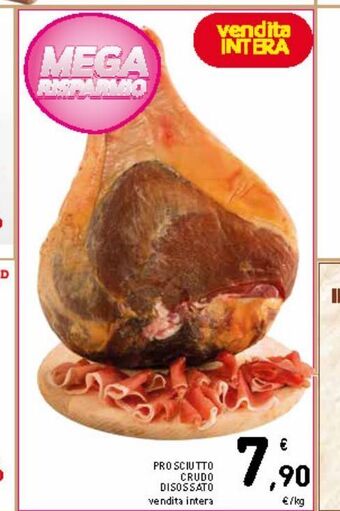 Spazio Conad Prosciutto crudo disossato offerta