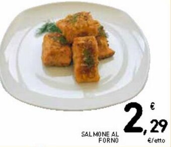 Spazio Conad Salmone al forno offerta