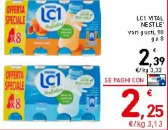 Spazio Conad Nestlé LC1 vital 90 g x 8 offerta