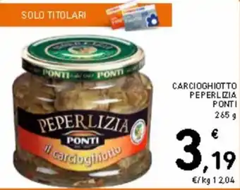 Spazio Conad Carcioghotto peperlizia ponti 265 g offerta