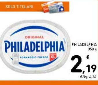 Spazio Conad Philadelphia 350 g offerta