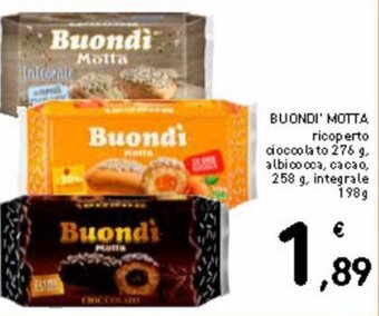 Spazio Conad Motta Buondì 198 g/258 g/276 g offerta