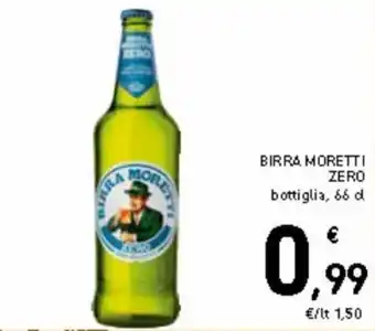 Spazio Conad Birra moretti zero 66 cl offerta