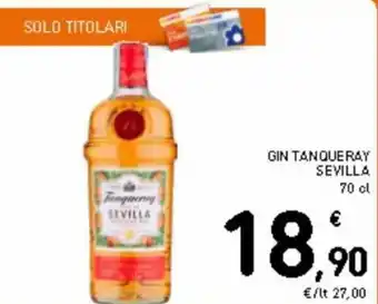 Spazio Conad Gin tanqueray sevilla 70 cl offerta