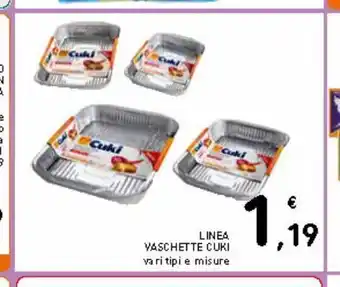 Spazio Conad Linea vaschetta cuki offerta