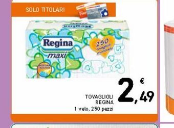 Spazio Conad Tovaglioli regina offerta