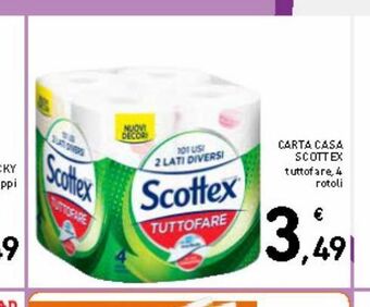 Spazio Conad Carta casa scottex offerta
