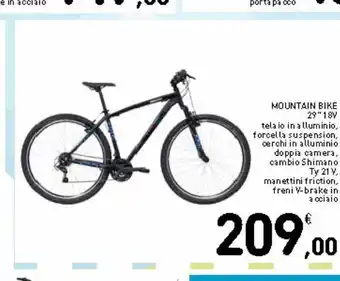 Spazio Conad Mountain bike 29 '' 18 v offerta