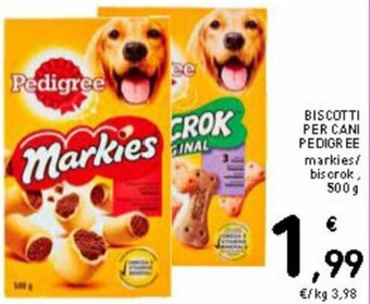 Spazio Conad Biscotti per cani pedigree 500 g offerta