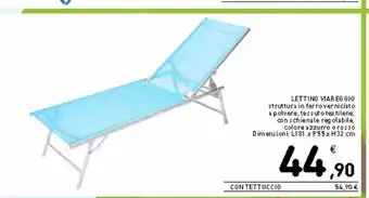 Spazio Conad Lettino viarggio offerta