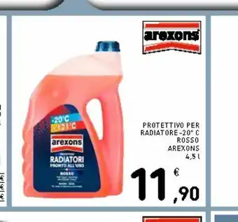 Spazio Conad Protettivo per radiatore - 20' c arexons 4.5 l offerta