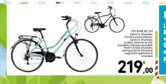 Spazio Conad City bike 28 '' 21 v offerta