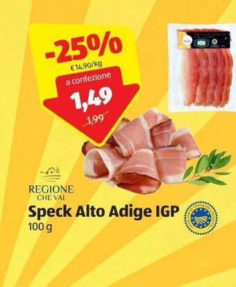 Speck alto adige igp 100 g