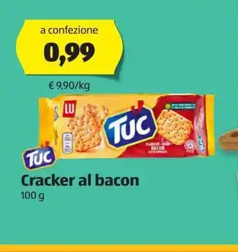 ALDI Tuc crackers al bacon 100 g offerta