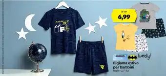 Pigiama estivo per bambini