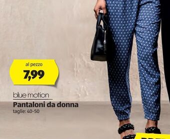 ALDI Pantaloni da donna blue motion offerta