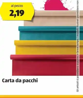 ALDI Carta da pacchi offerta